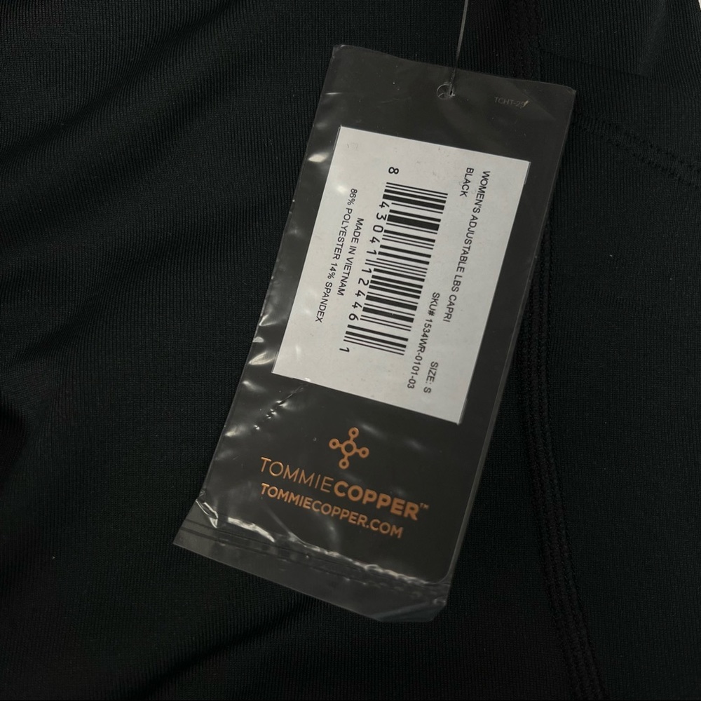 Tommie Copper Adjustable Back Support Ankle Length Leggings - Picture 4 of 9
